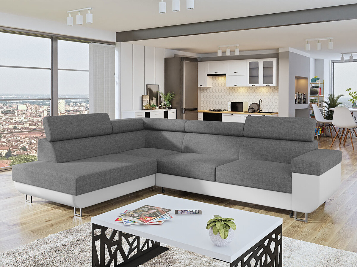 Corner sofa Comfivo Liberta (Soft 017 + Lux 05)