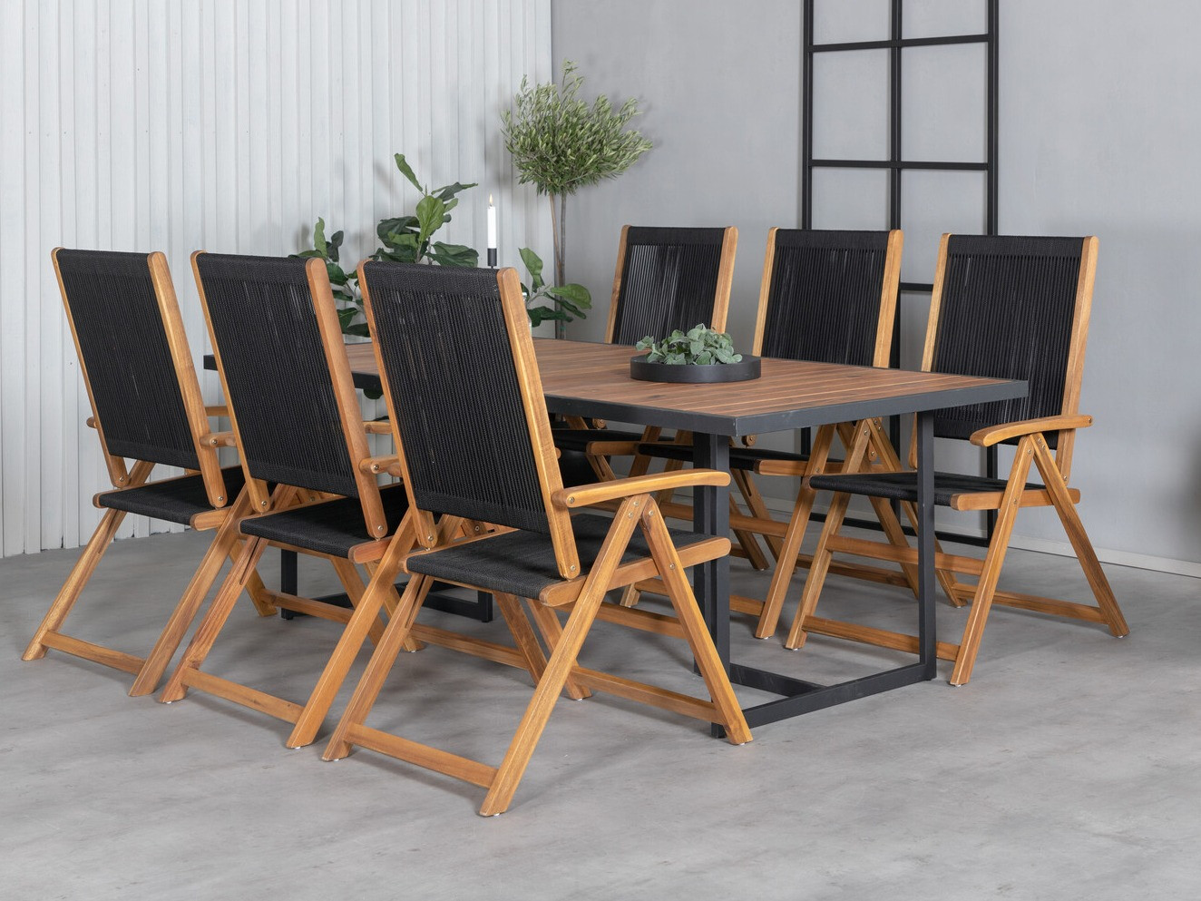 Table and chairs set Dallas 2905