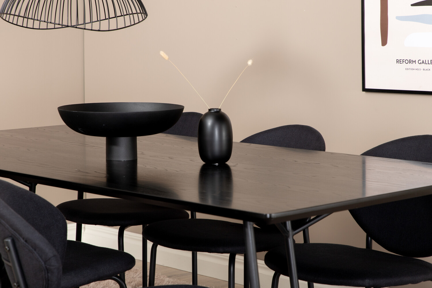Dining set Dallas 3040 (Black)