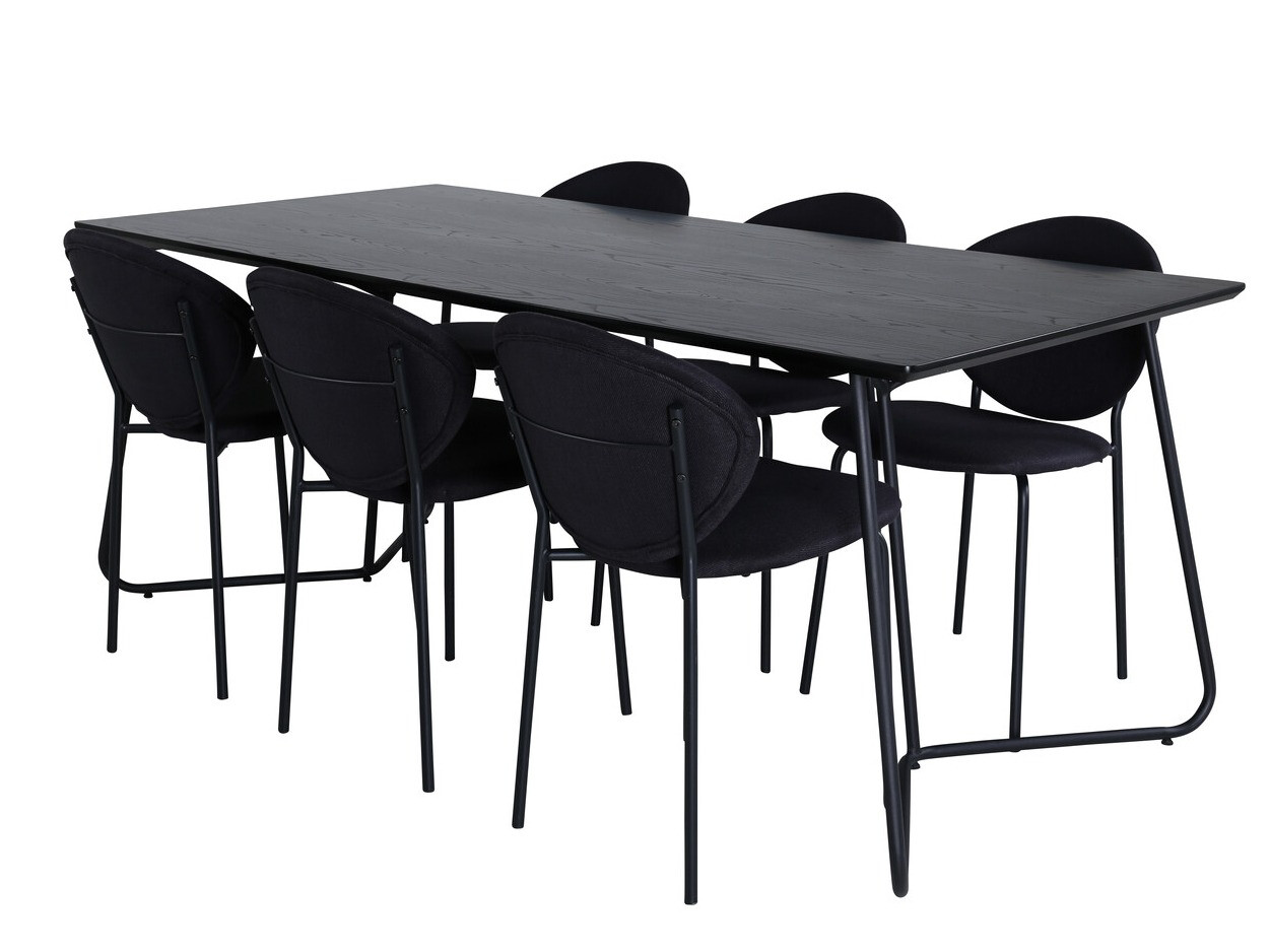 Dining set Dallas 3040 (Black)
