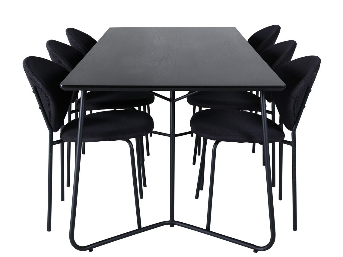 Dining set Dallas 3040 (Black)
