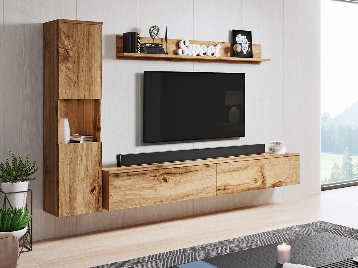 Living room set Sarasota 130 (Wotan Oak)