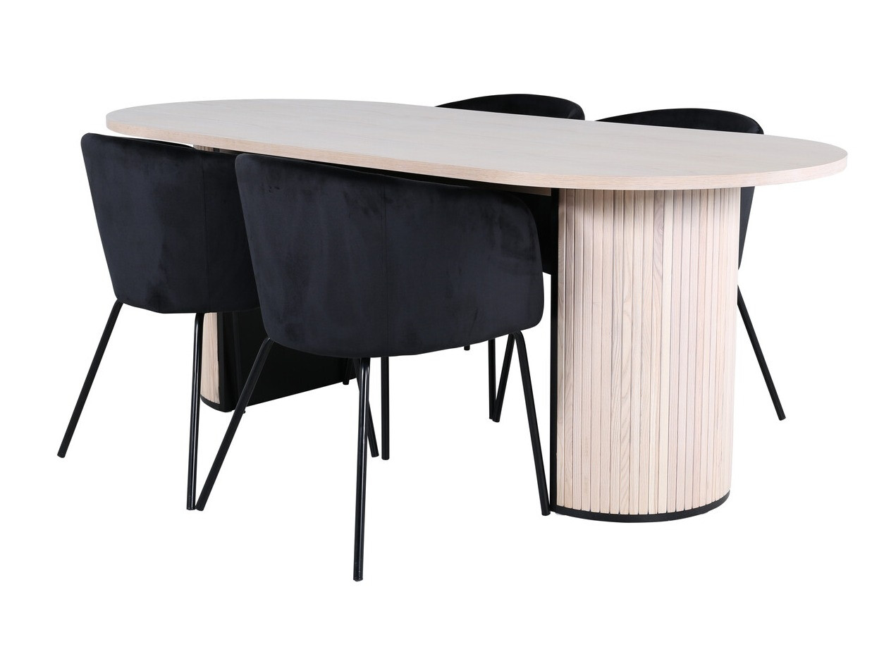 Dining set Dallas 2767 (Black)