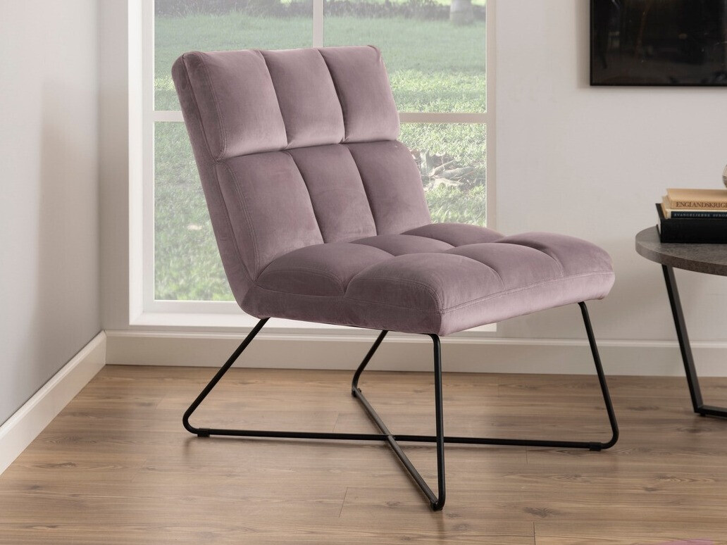 Armchair Norsica 370 (Dusty pink + Black)
