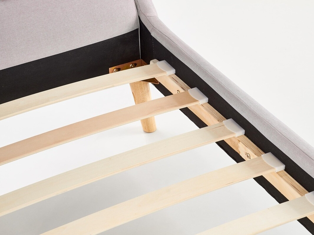 Bed Houston 587 (Light grey)