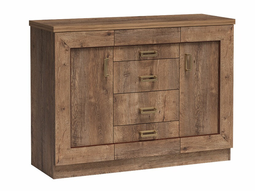 Chest of drawers Lircava 104 (Lefkas oak)