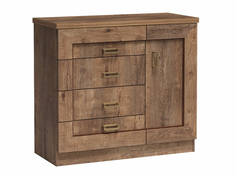 Chest of drawers Lircava 117 (Lefkas oak)