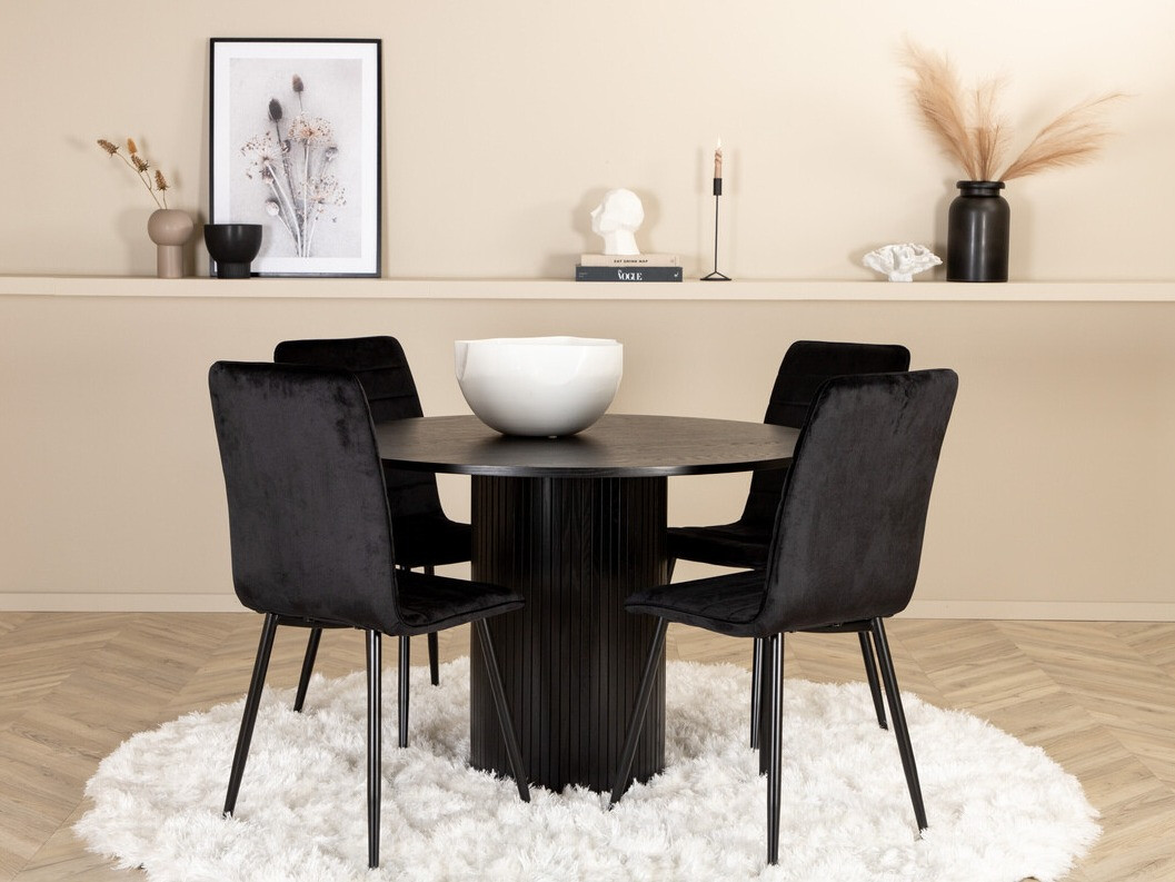 Dining set Dallas 3090 (Black)