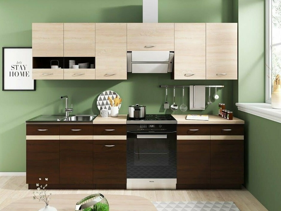 Modular kitchen set Eli Dark 113