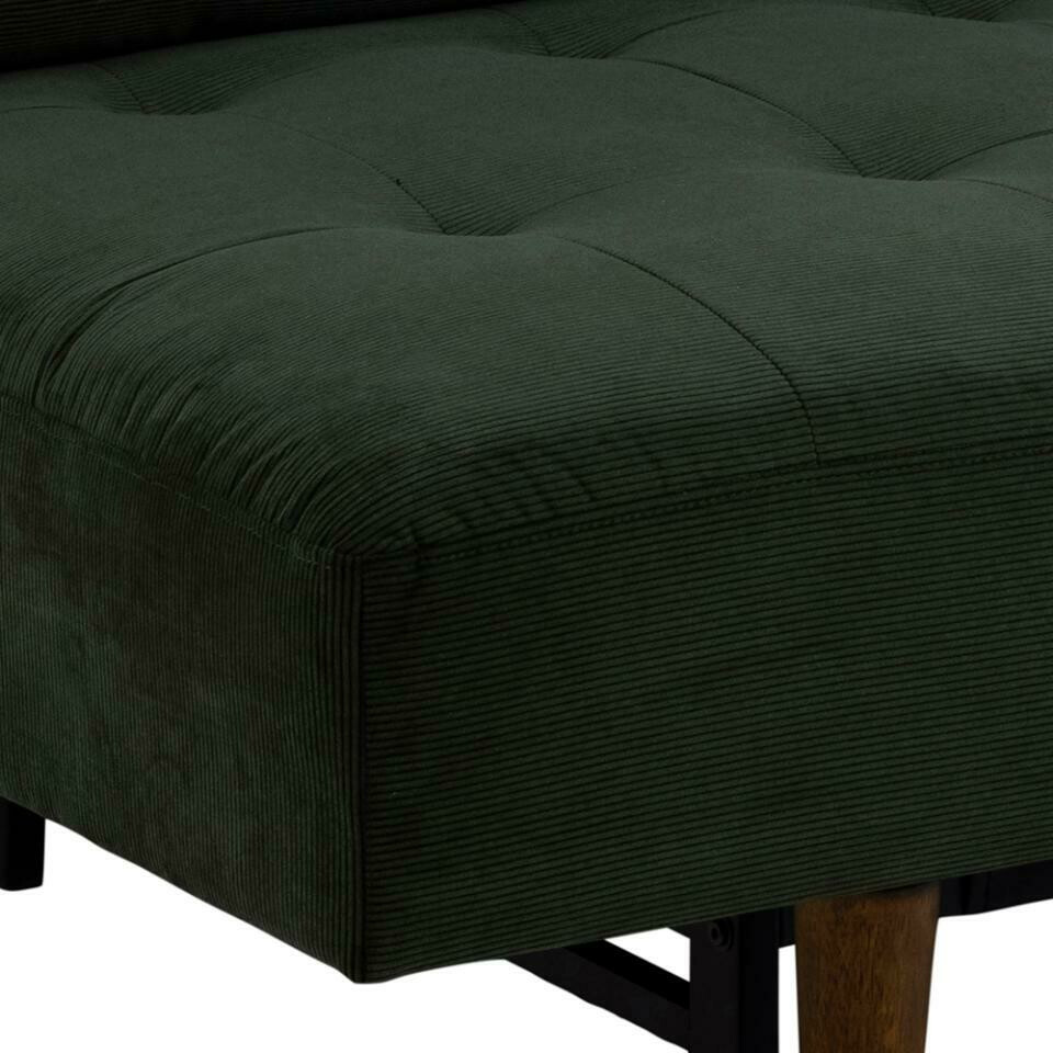 Sofa bed Norsica 491 (Dark green)