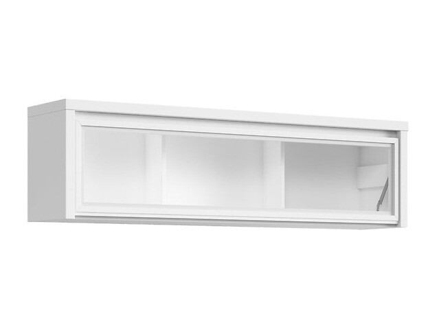 Wall shelf Nolroma 136 (White + Matt white)