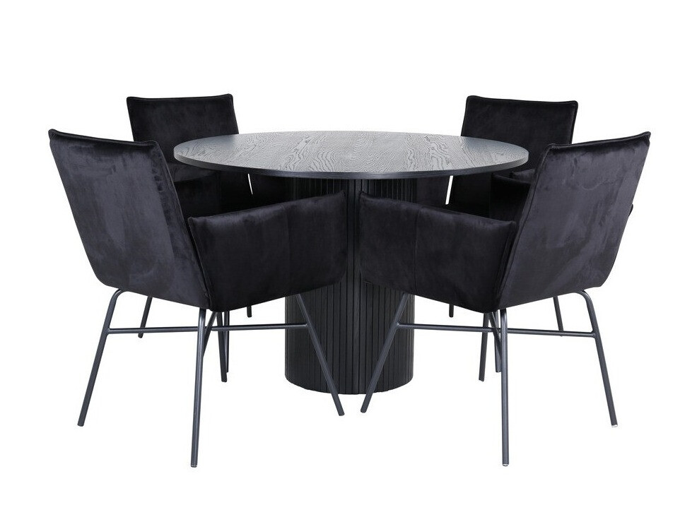Dining set Dallas 3092 (Black)