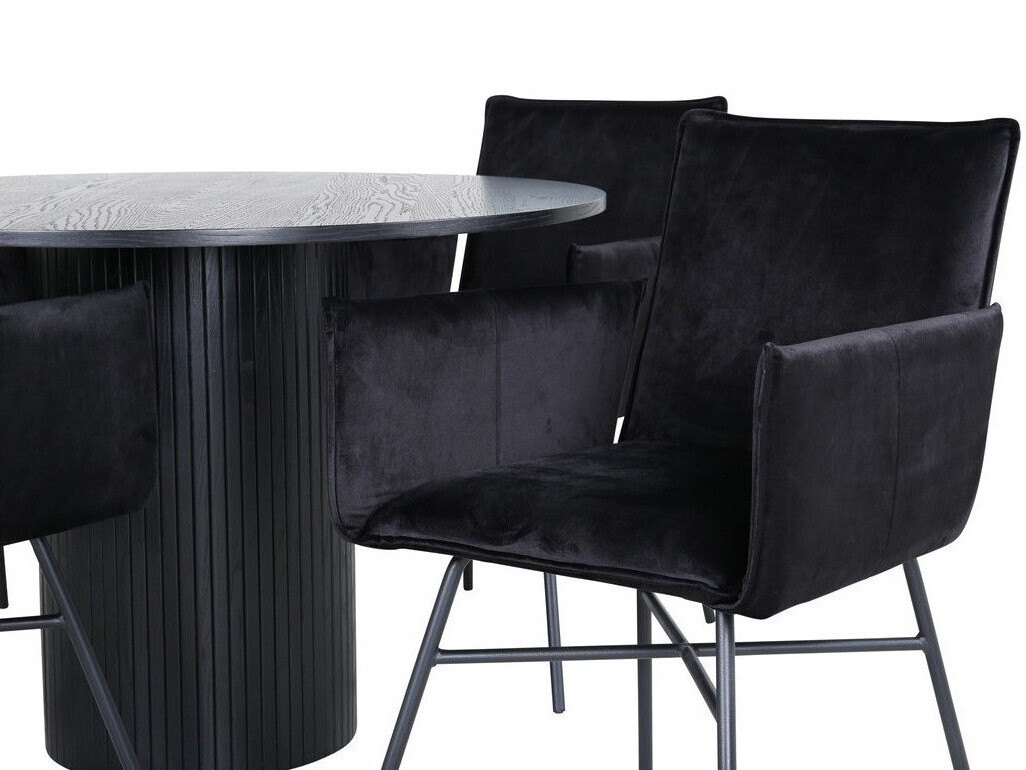 Dining set Dallas 3092 (Black)