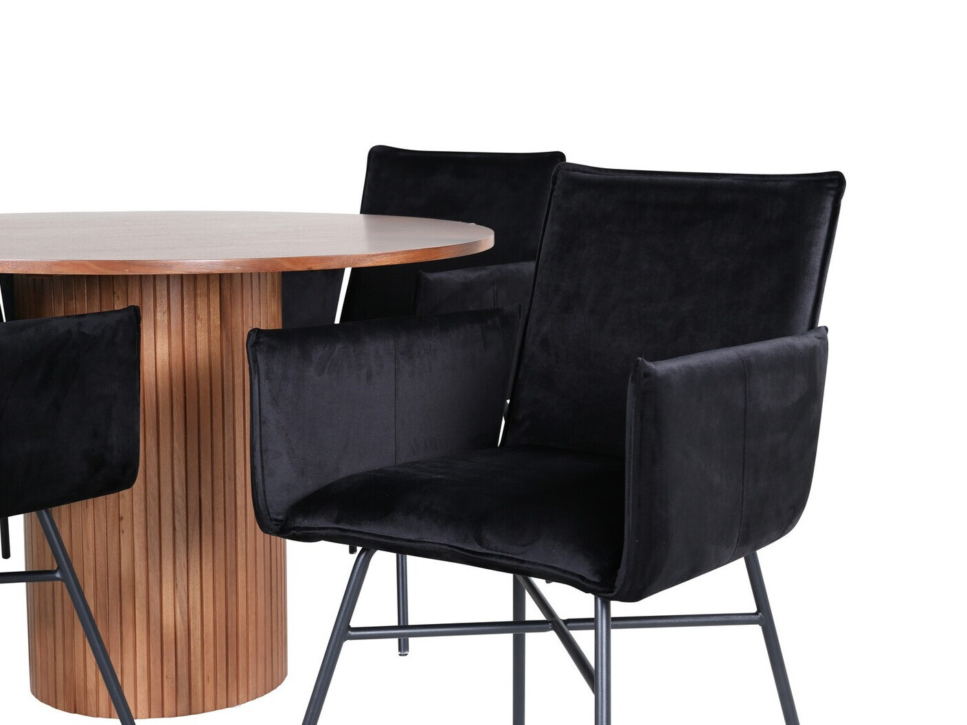 Dining set Dallas 3093 (Black)