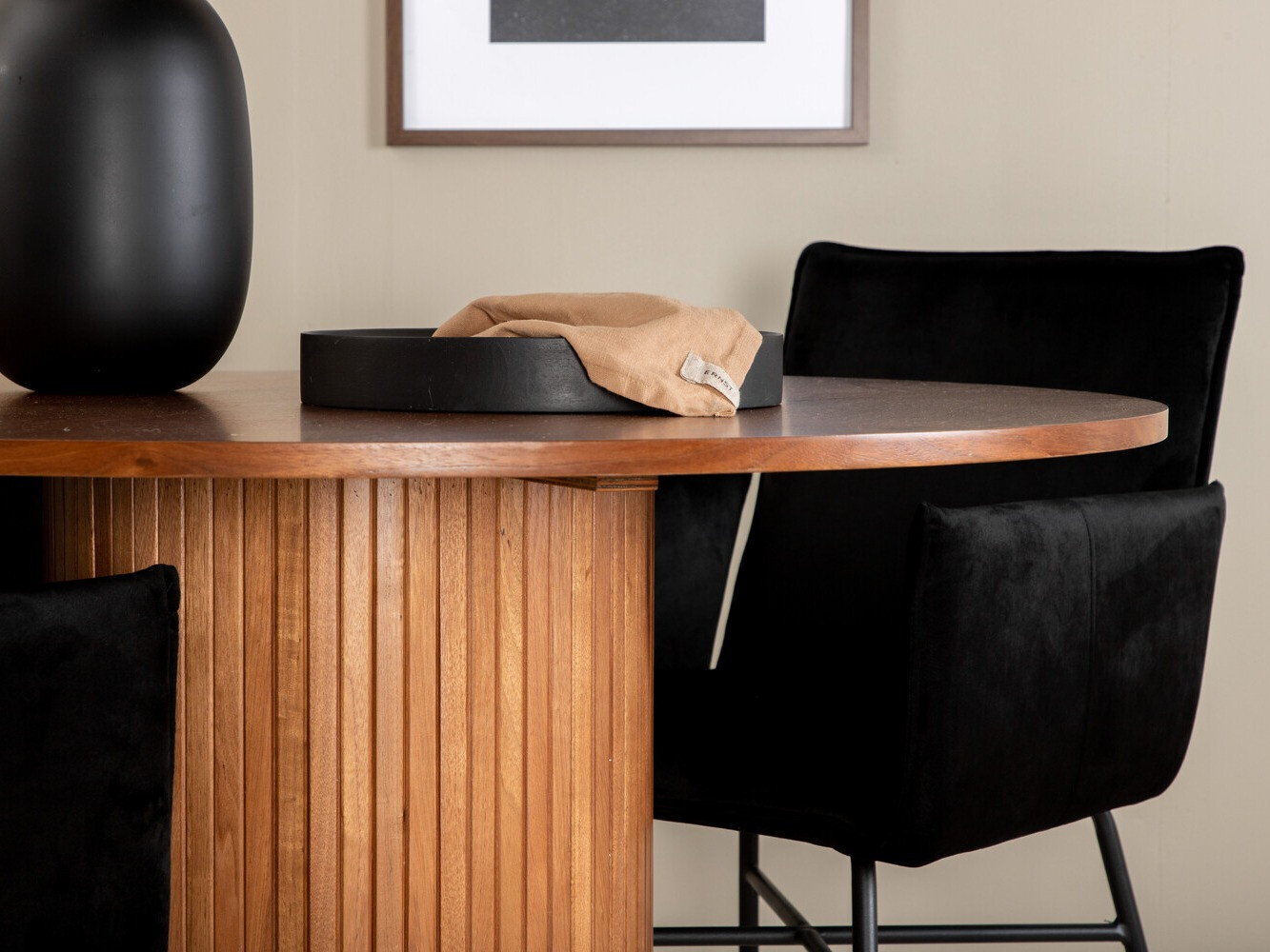 Dining set Dallas 3093 (Black)
