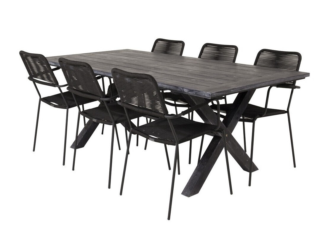 Table and chairs set Dallas 2872