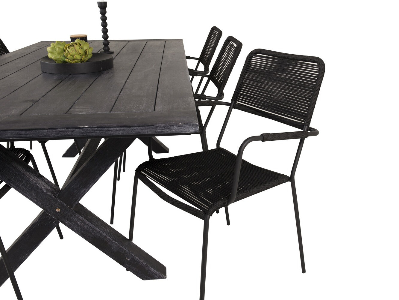Table and chairs set Dallas 2872