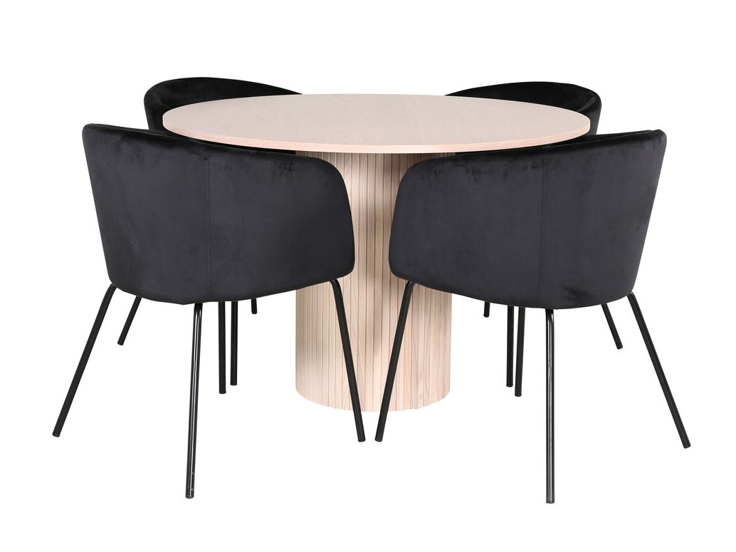 Dining set Dallas 2557 (Black)