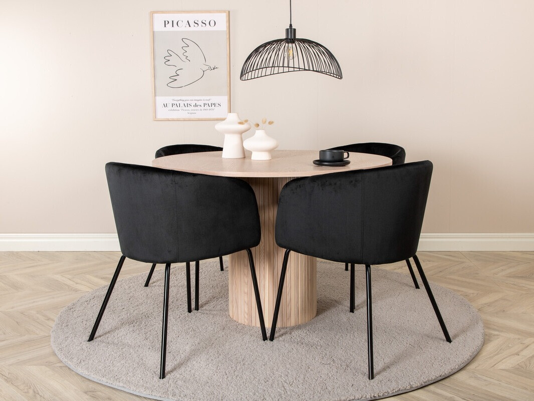 Dining set Dallas 2557 (Black)