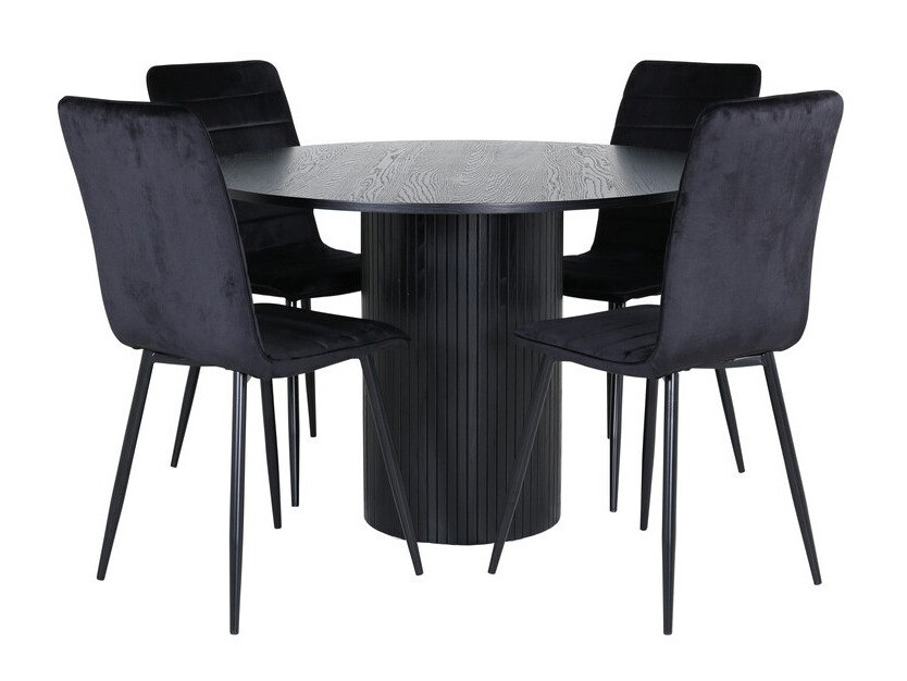 Dining set Dallas 3090 (Black)