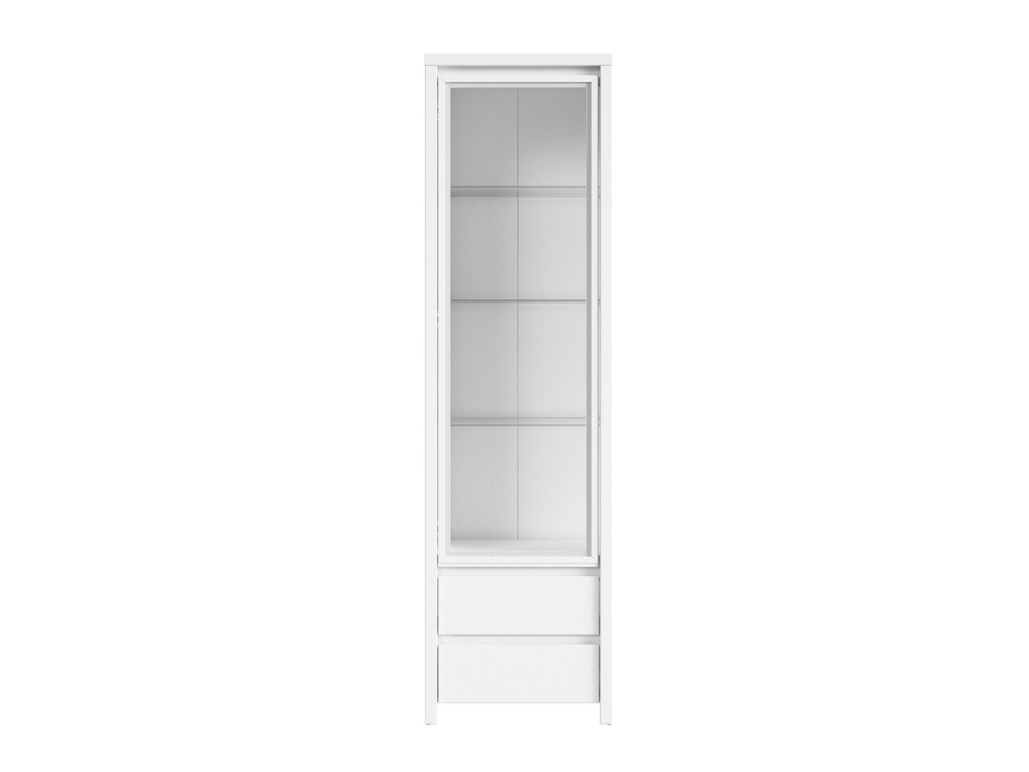 Bookcase Nolroma 140 (White)