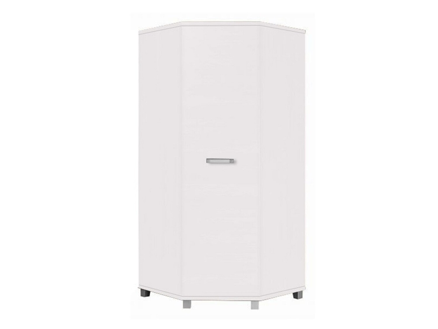 Corner wardrobe Murrieta 108 (White)