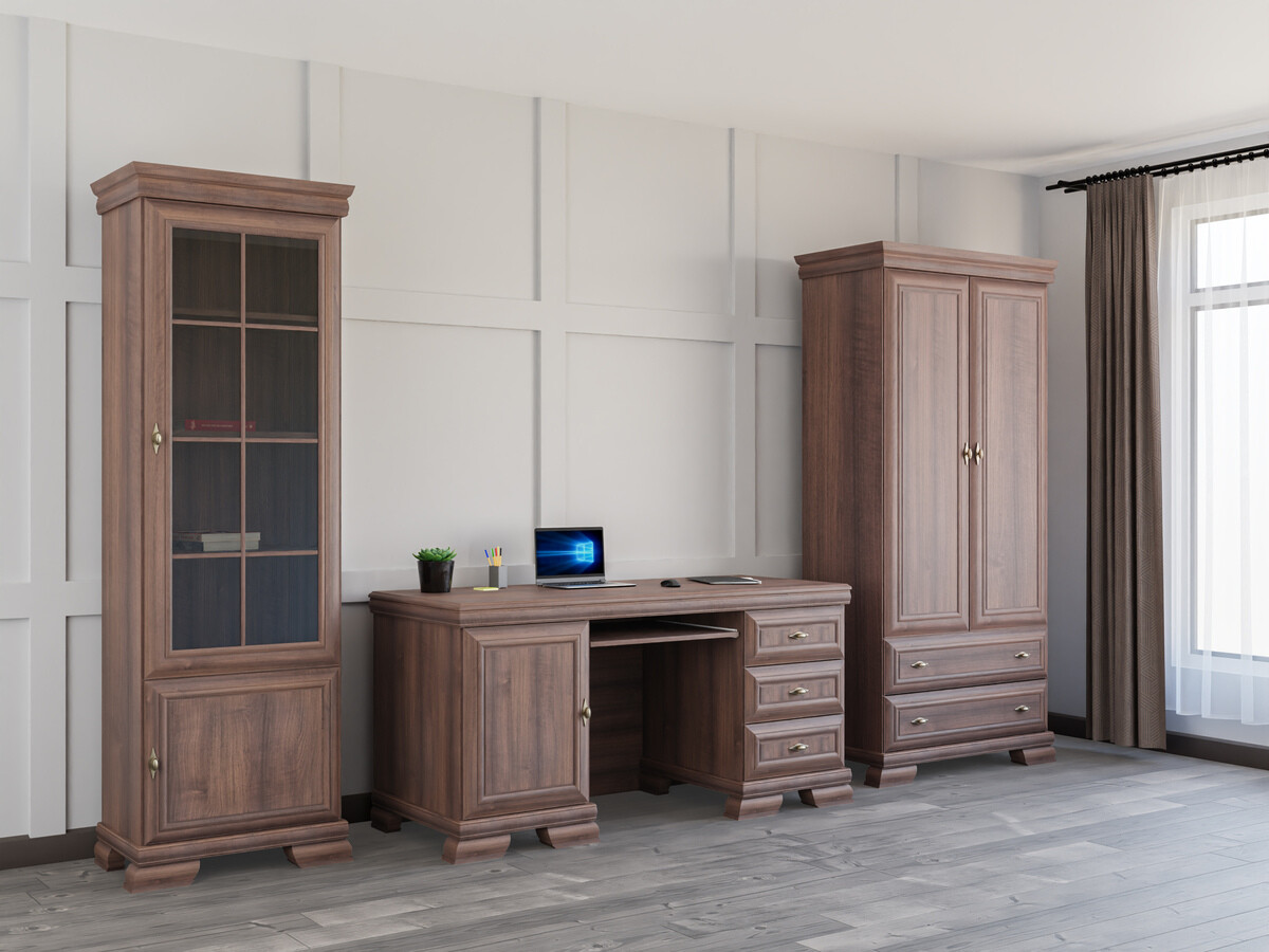 Home office set Salmeru 123 (Samoa King Nut)