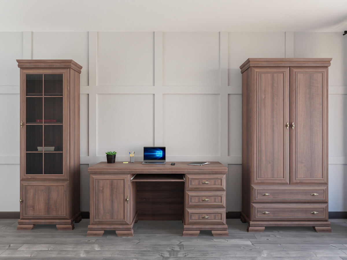 Home office set Salmeru 123 (Samoa King Nut)