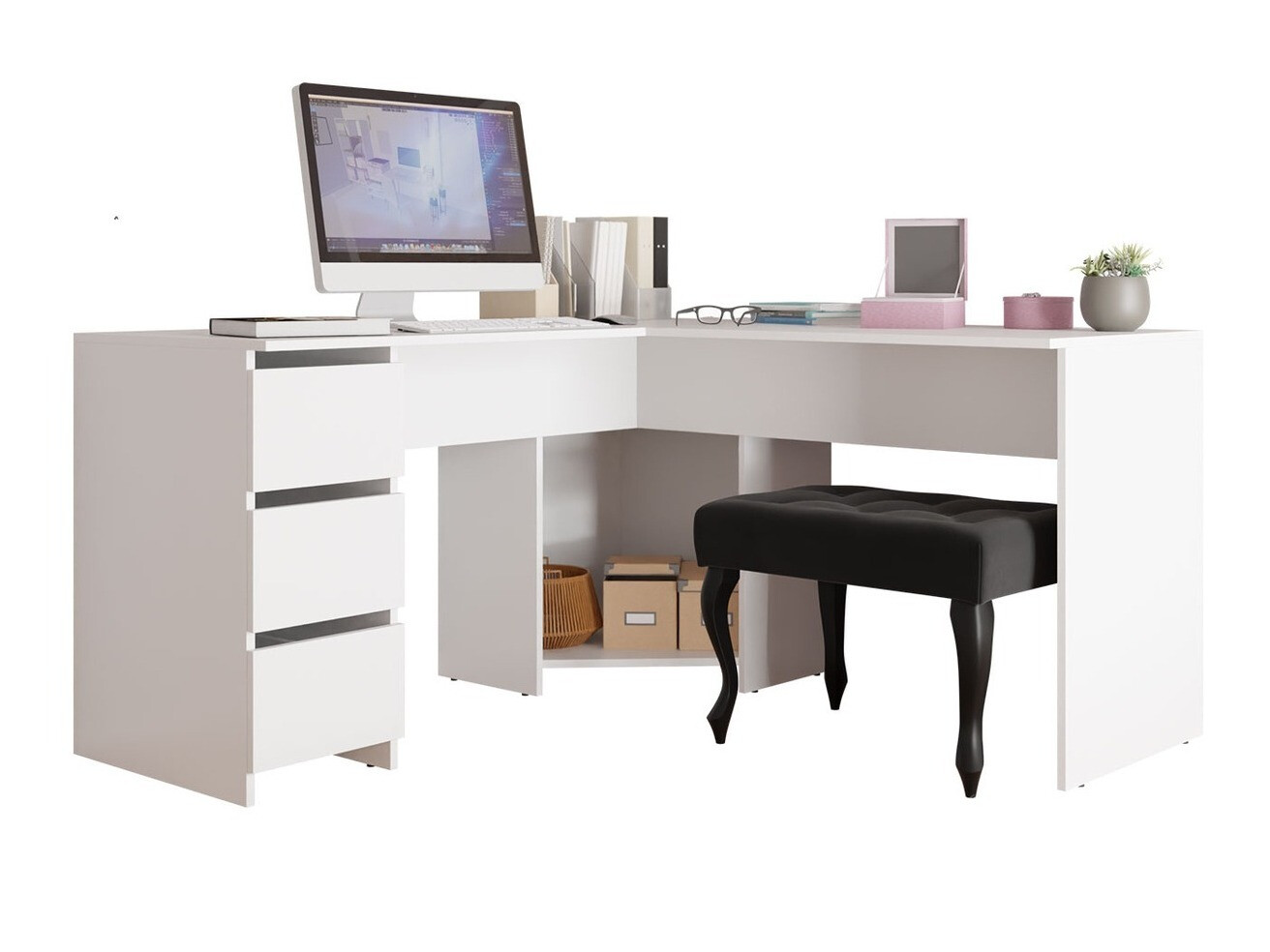 Corner desk Comfivo Insuler
