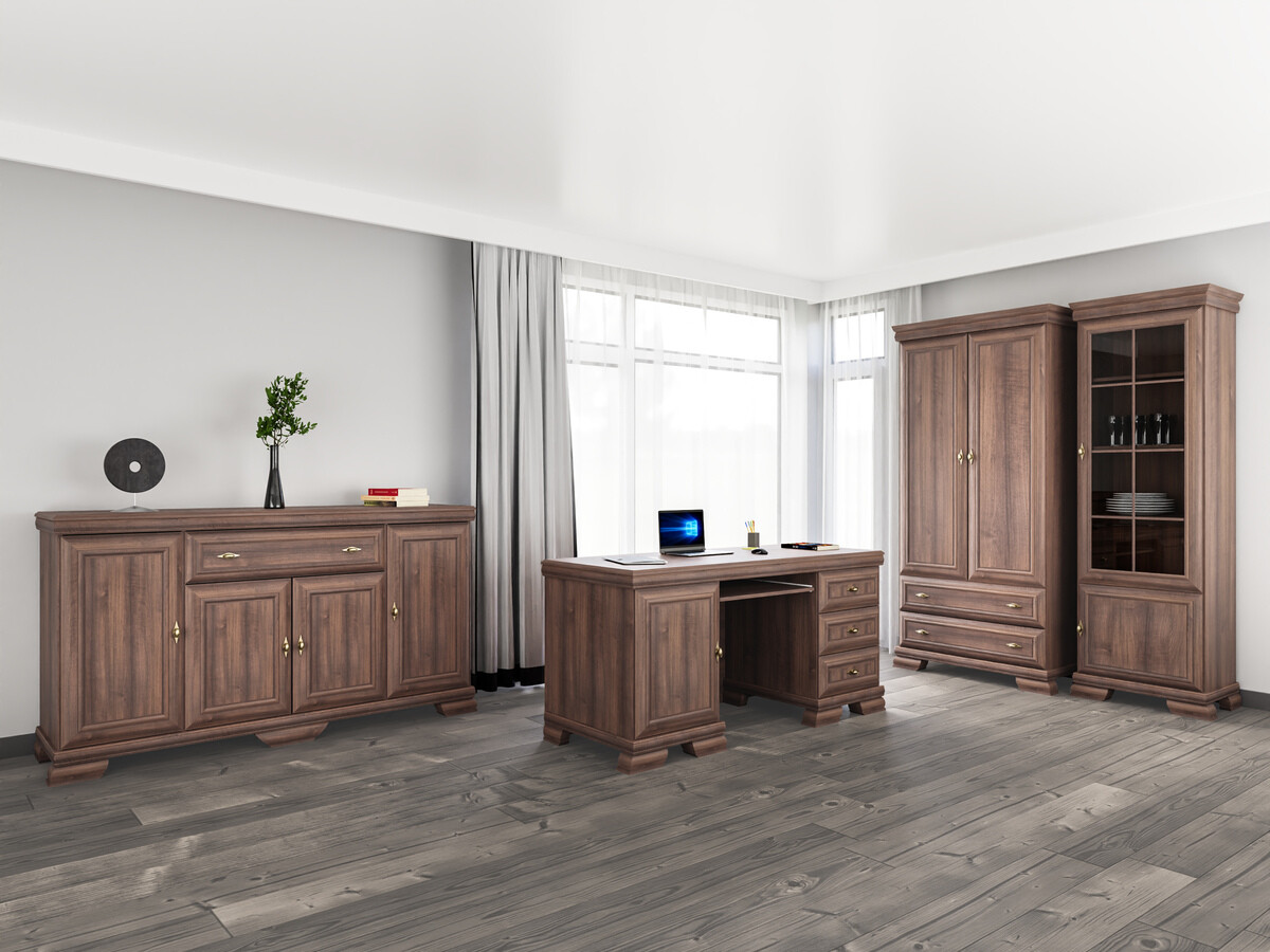 Home office set Salmeru 124 (Samoa King Nut)