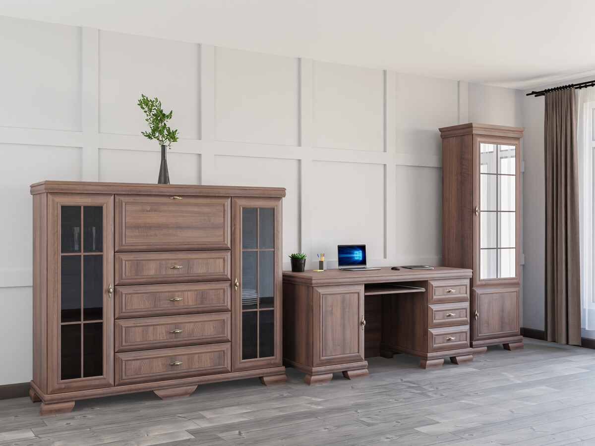 Home office set Salmeru 126 (Samoa King Nut)