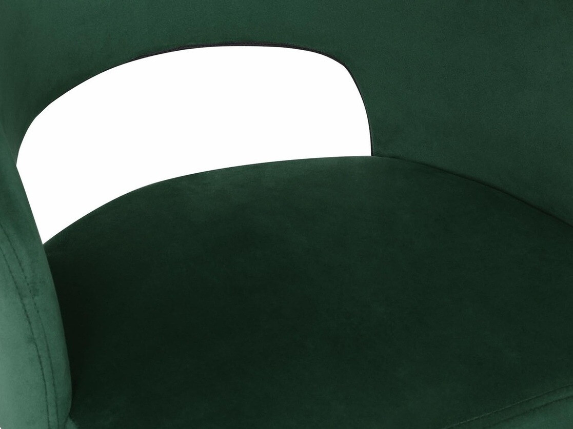 Chair Houston 1157 (Dark green + Black)