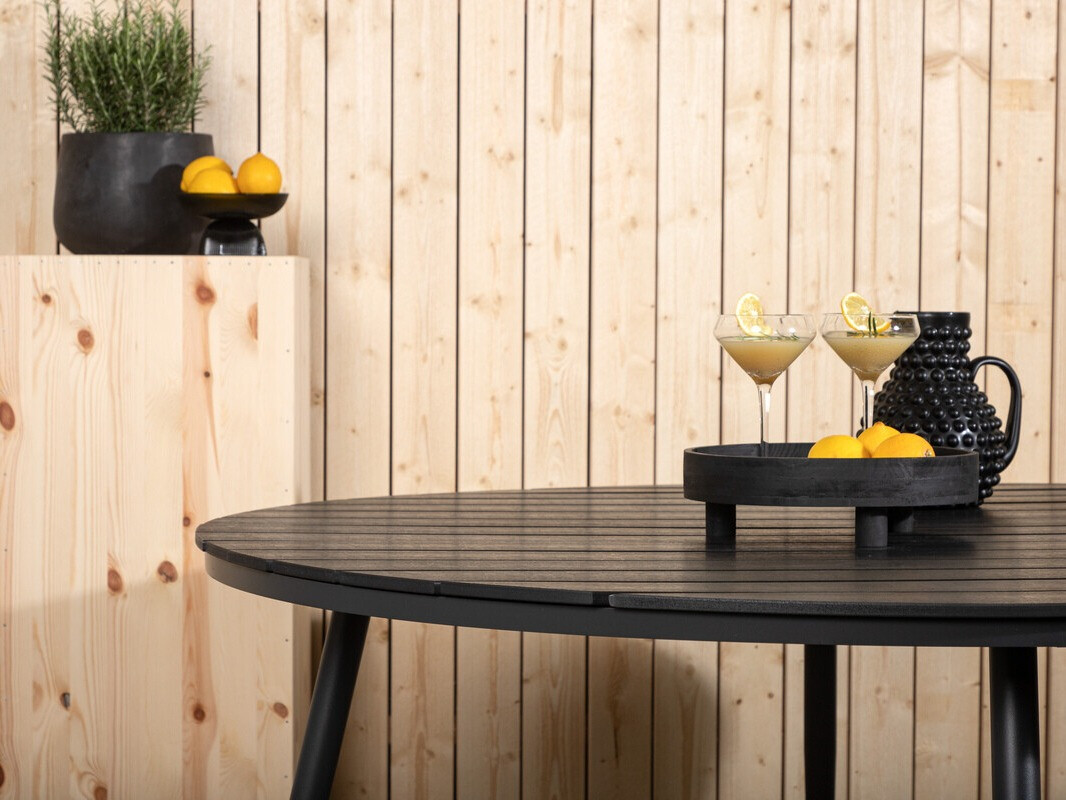 Outdoor table Dallas 2832 (Black)