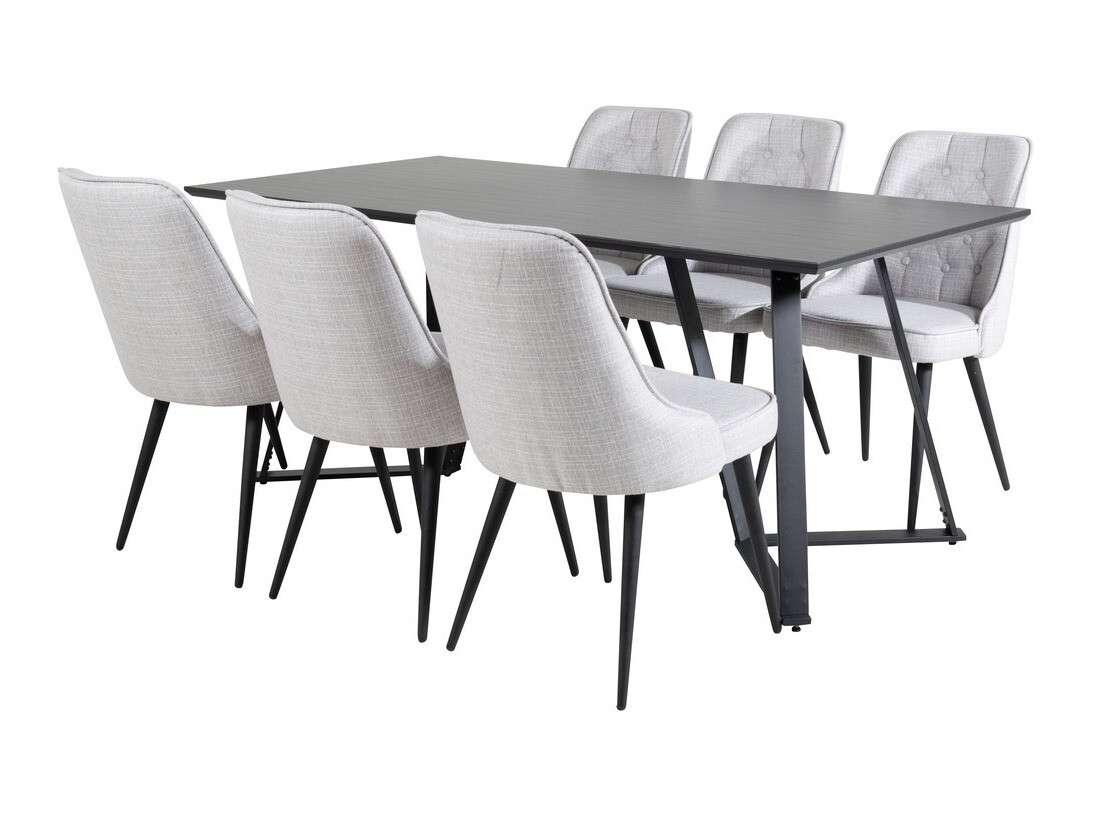 Dining set Dallas 1629 (Grey)