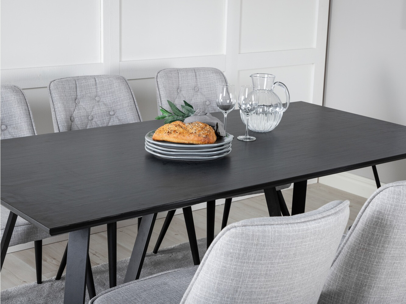 Dining set Dallas 1629 (Grey)