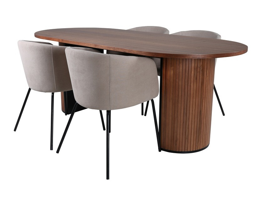 Dining set Dallas 2749 (Beige + Black)