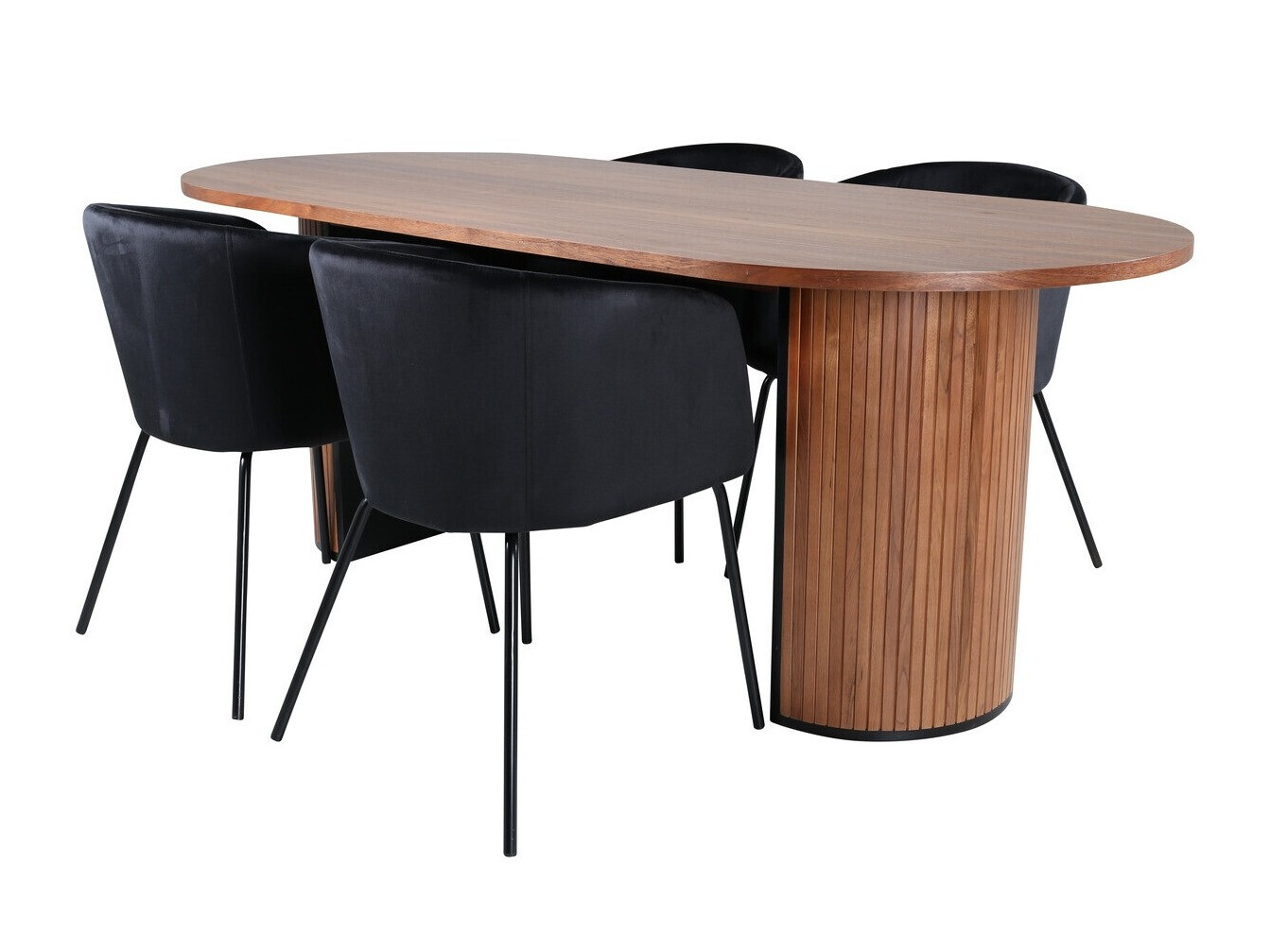 Dining set Dallas 2749 (Black)