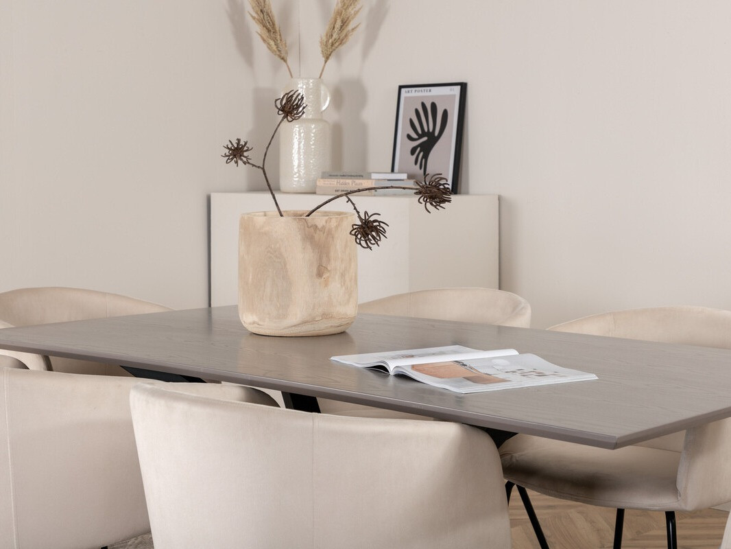 Dining set Dallas 3036 (Cream + Black)