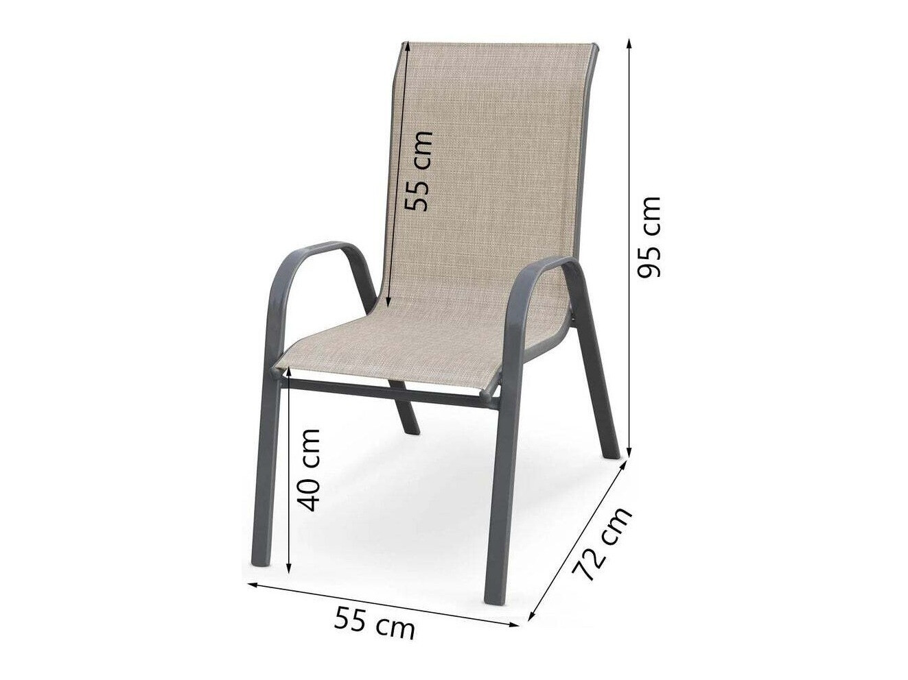 Outdoor chair Houston 1069