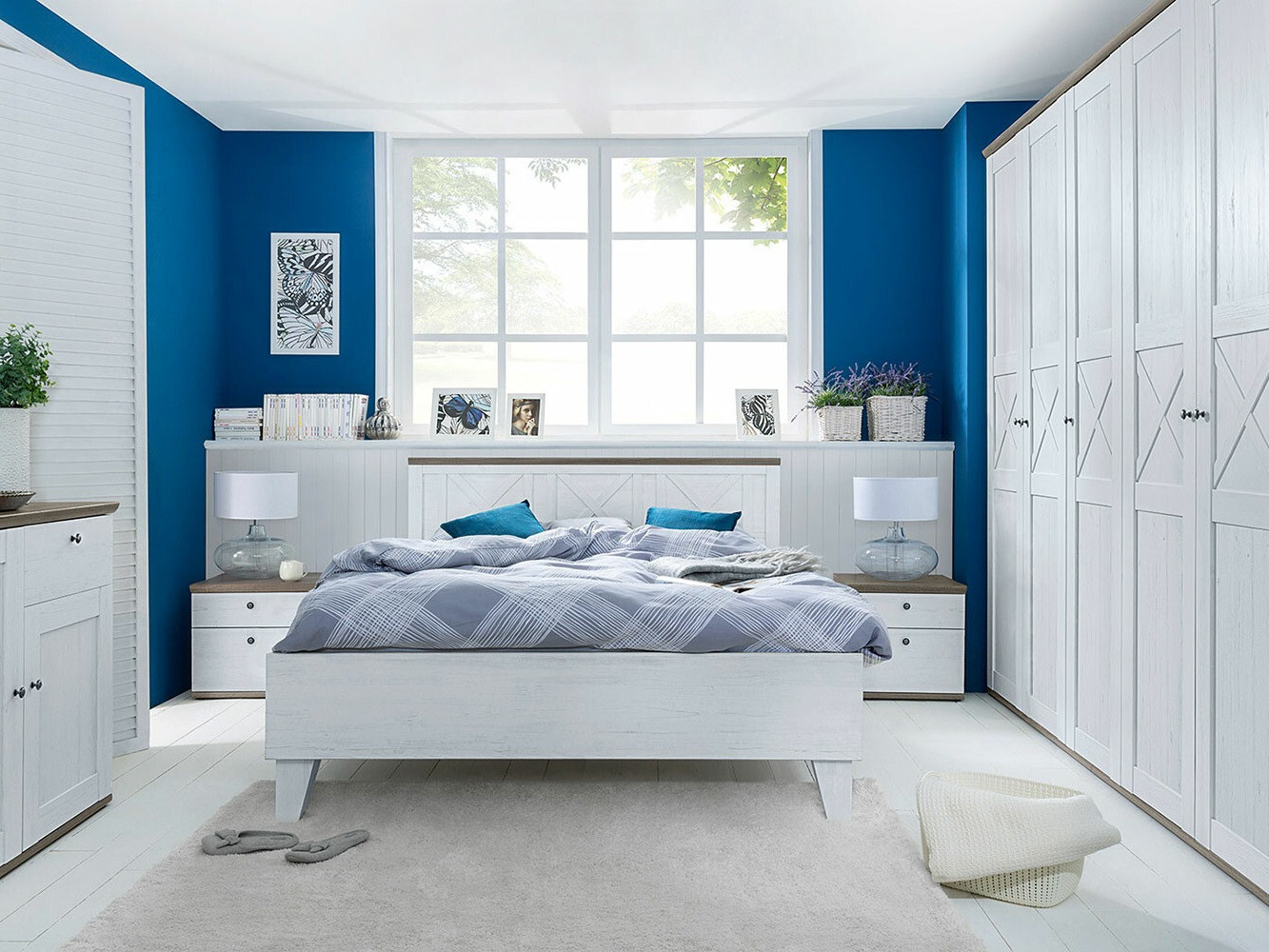 Bedroom set Marlire 109 (Anderson pine + Dark sonoma oak)