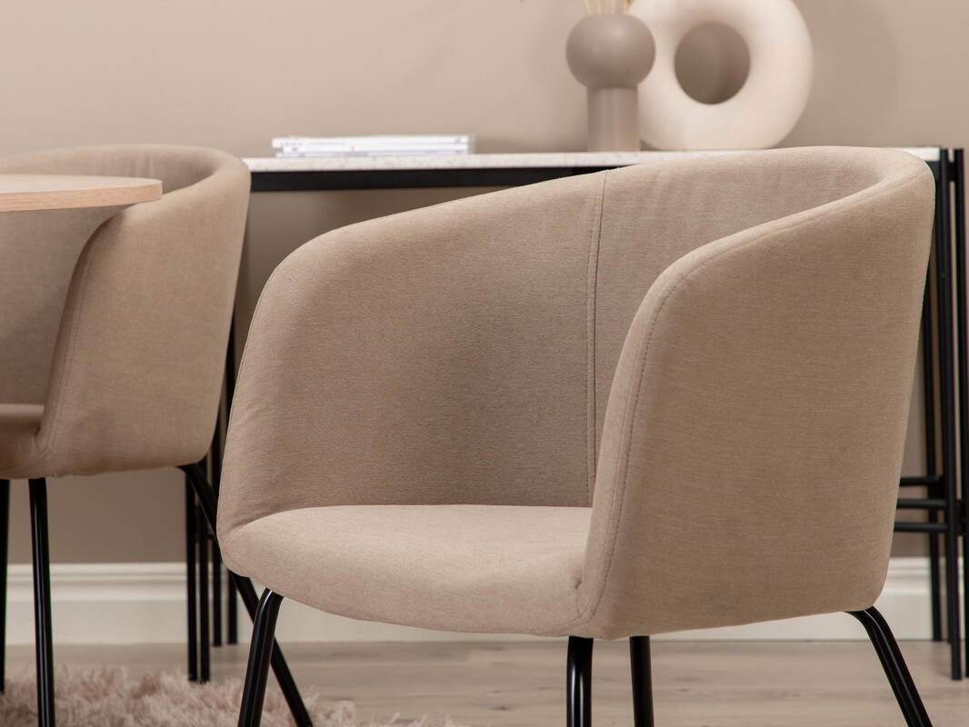 Dining set Dallas 2557 (Beige + Black)