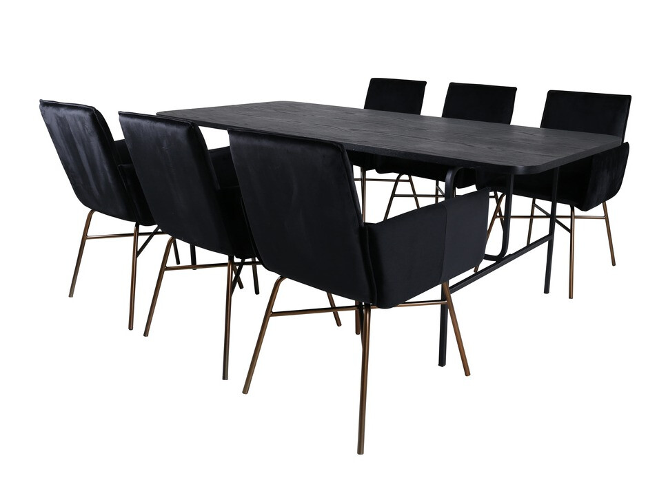 Dining set Dallas 2789 (Black)