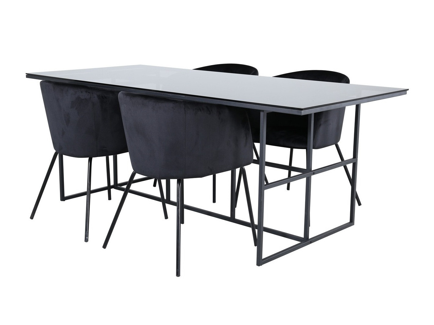 Dining set Dallas 3044 (Black)