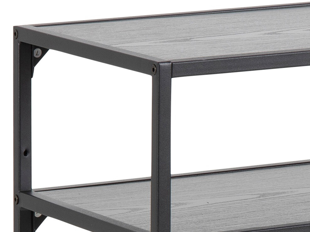Console table Norsica Sevferi 126 (Black ash + Black)