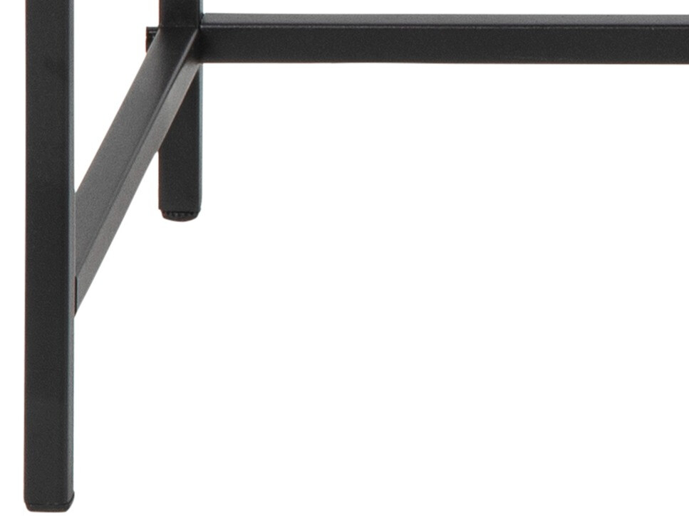 Console table Norsica Sevferi 126 (Black ash + Black)
