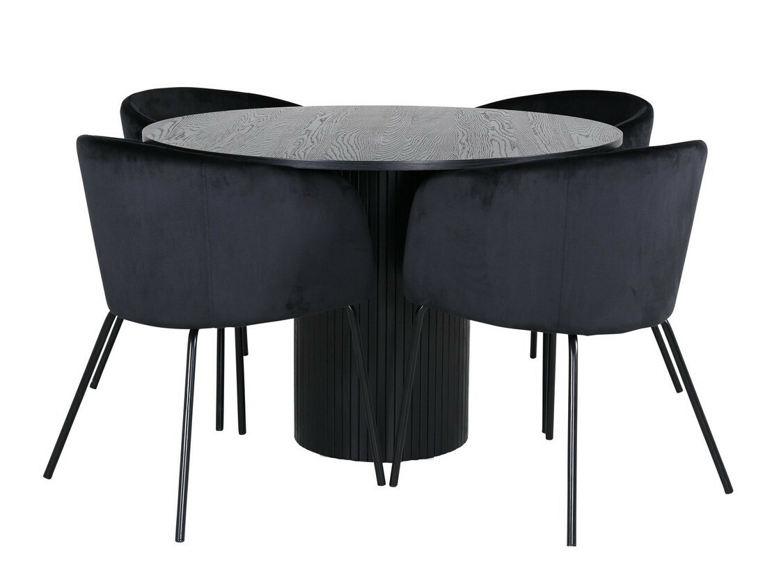 Dining set Dallas 3103 (Black)