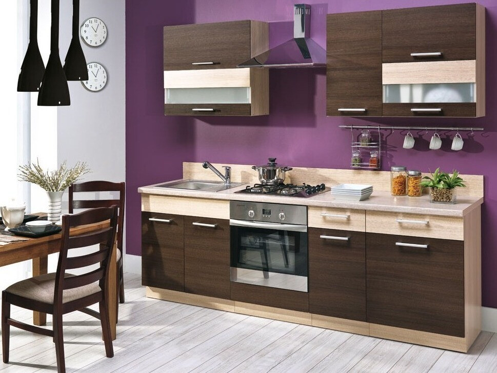 Modular kitchen set Mode Dark 127