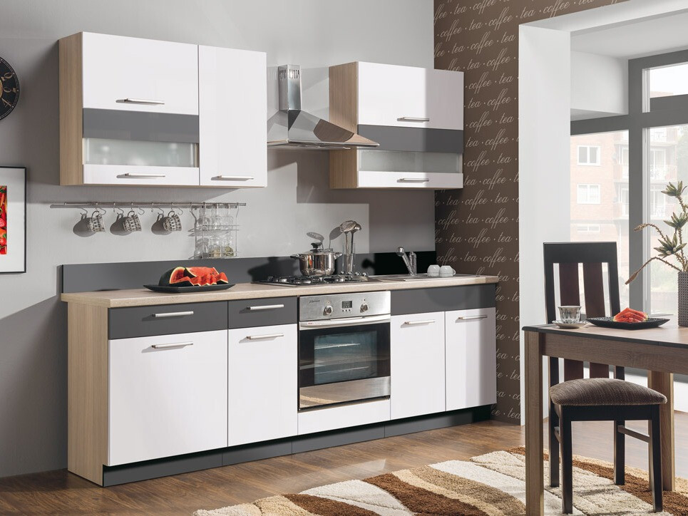 Modular kitchen set Mode White 127