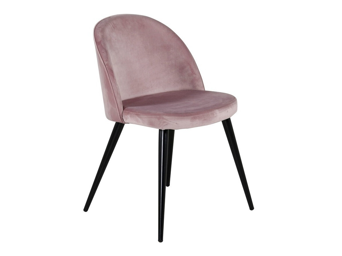Chair Dallas 153 (Dusty pink + Black)