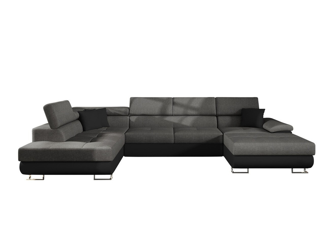 Corner sofa Comfivo Ruta IV (Soft 011 + Lux 06 + Soft 011)